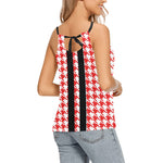 Houndstooth Halter Top