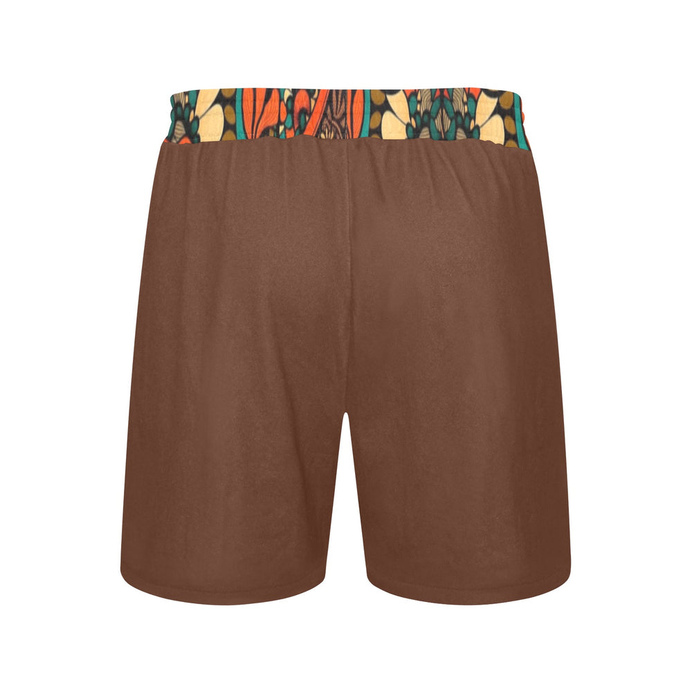 African Floral Shorts