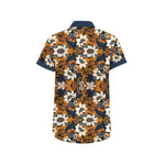 African Floral Button Down Shirt