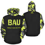 BAU Camo Yellow Hoodie