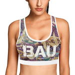 BAU Bird Print Sports Bra