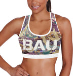 BAU Bird Print Sports Bra