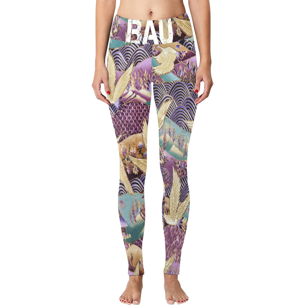 BAU Bird Print Leggings