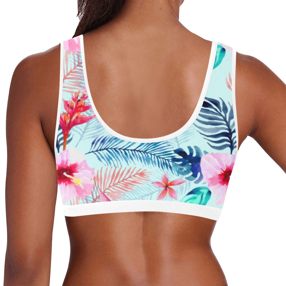 BAU Topical Print Sports Bra