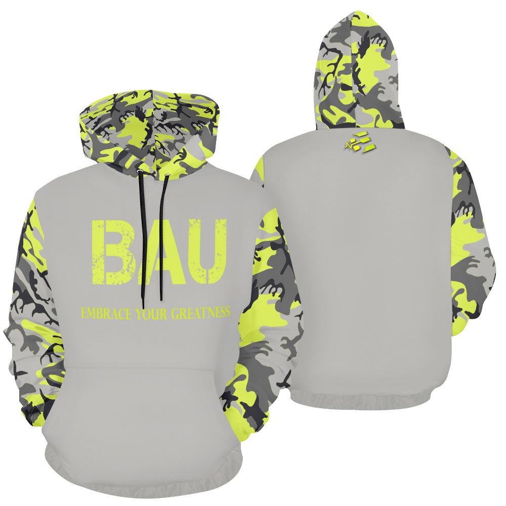 BAU Camo Yellow Hoodie