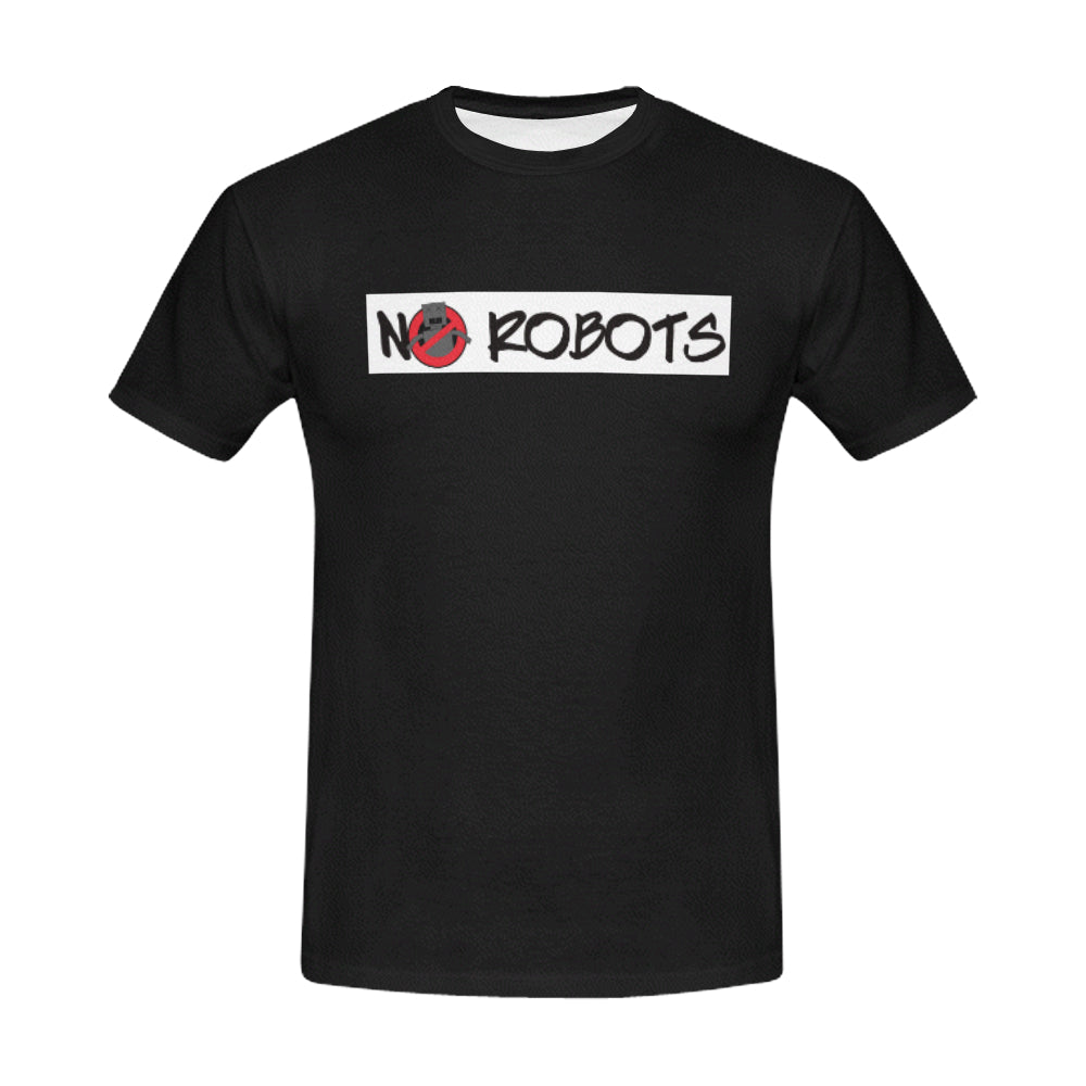 No Robots Block Tee