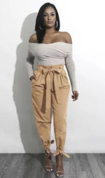 High Waist Harem Pants