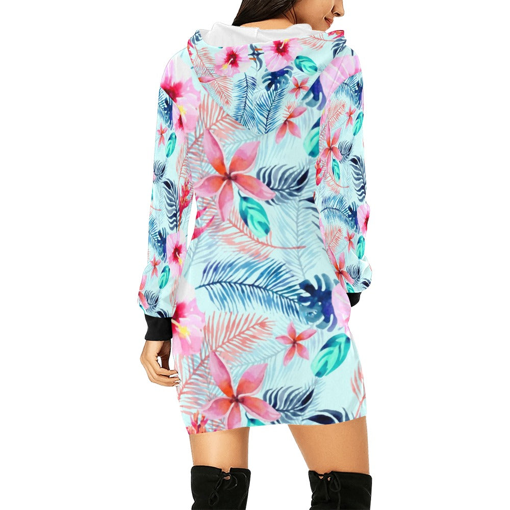 BAU Tropical Hoodie Dress