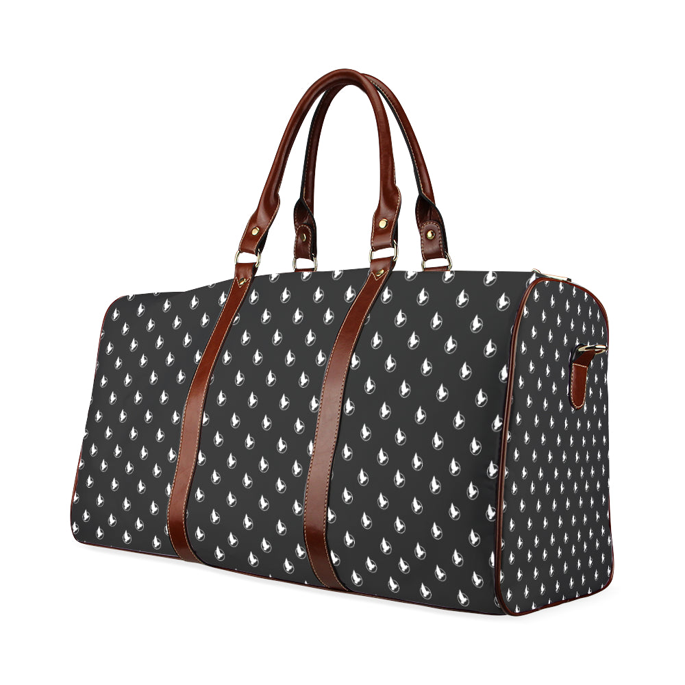 Dove Print Lux Duffle