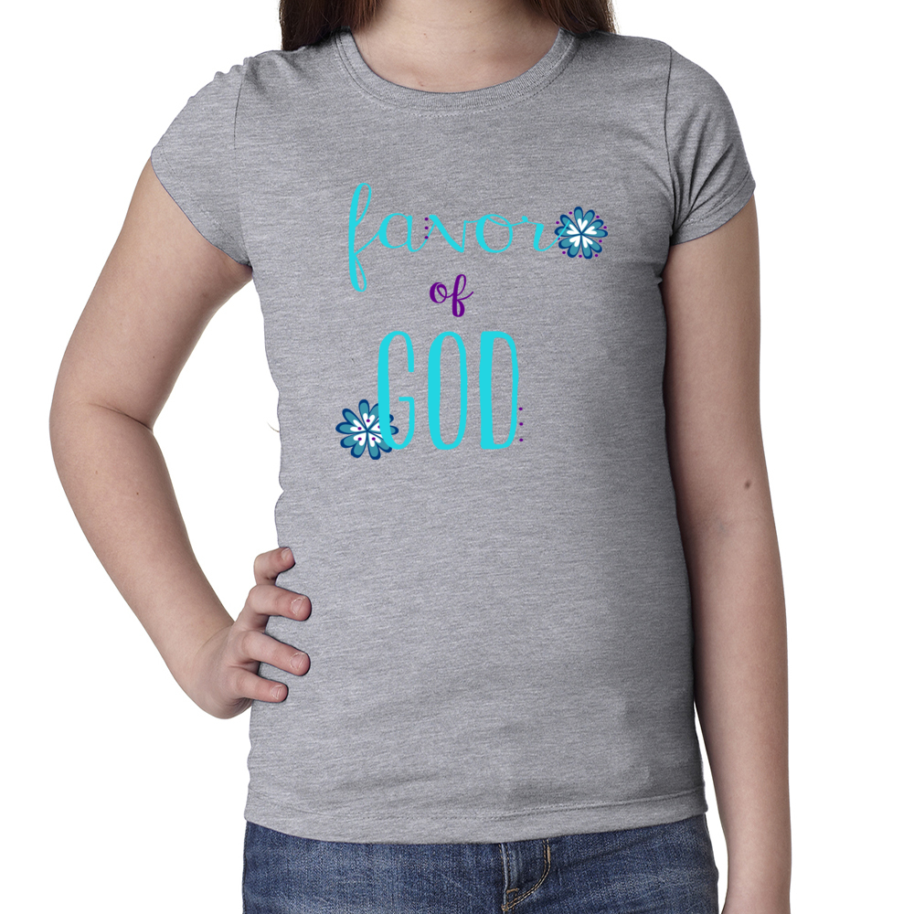 Girl's Favor of God tee