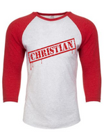 Christian stamp raglan