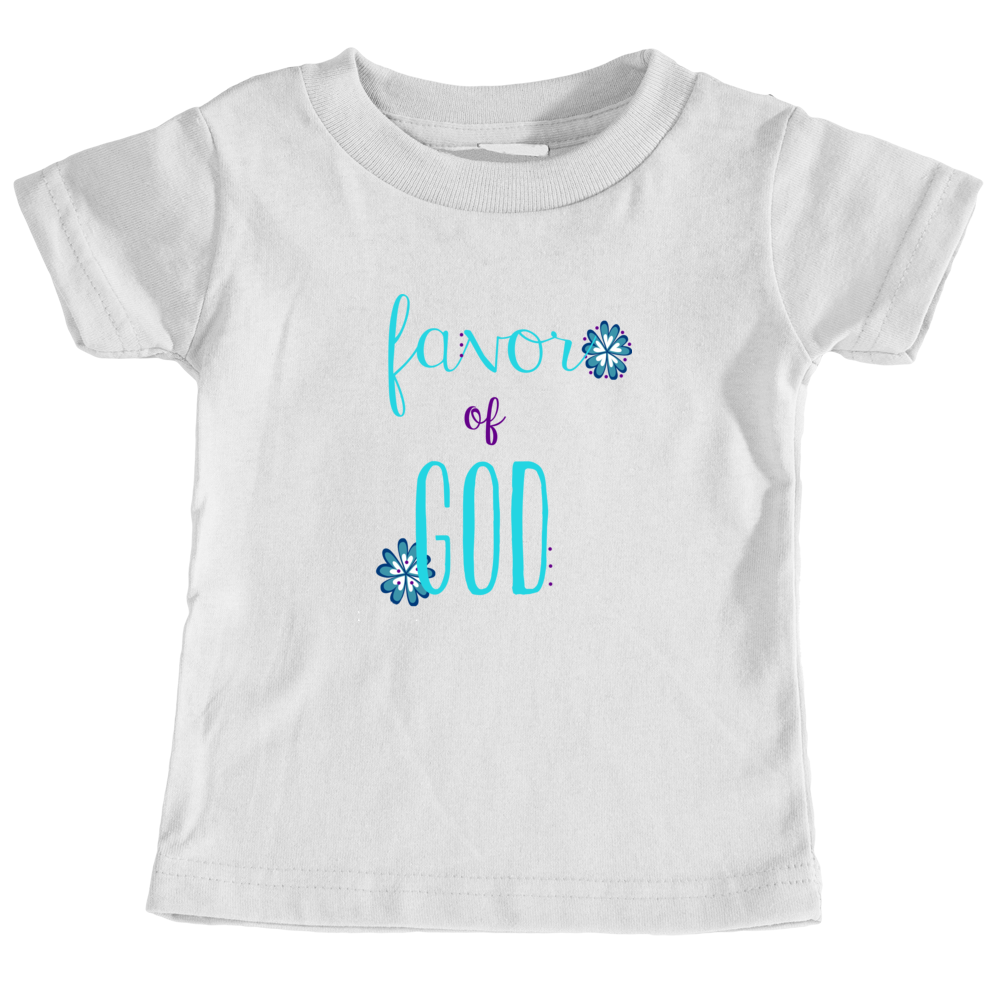 Girls, Toddler Favor of God tee