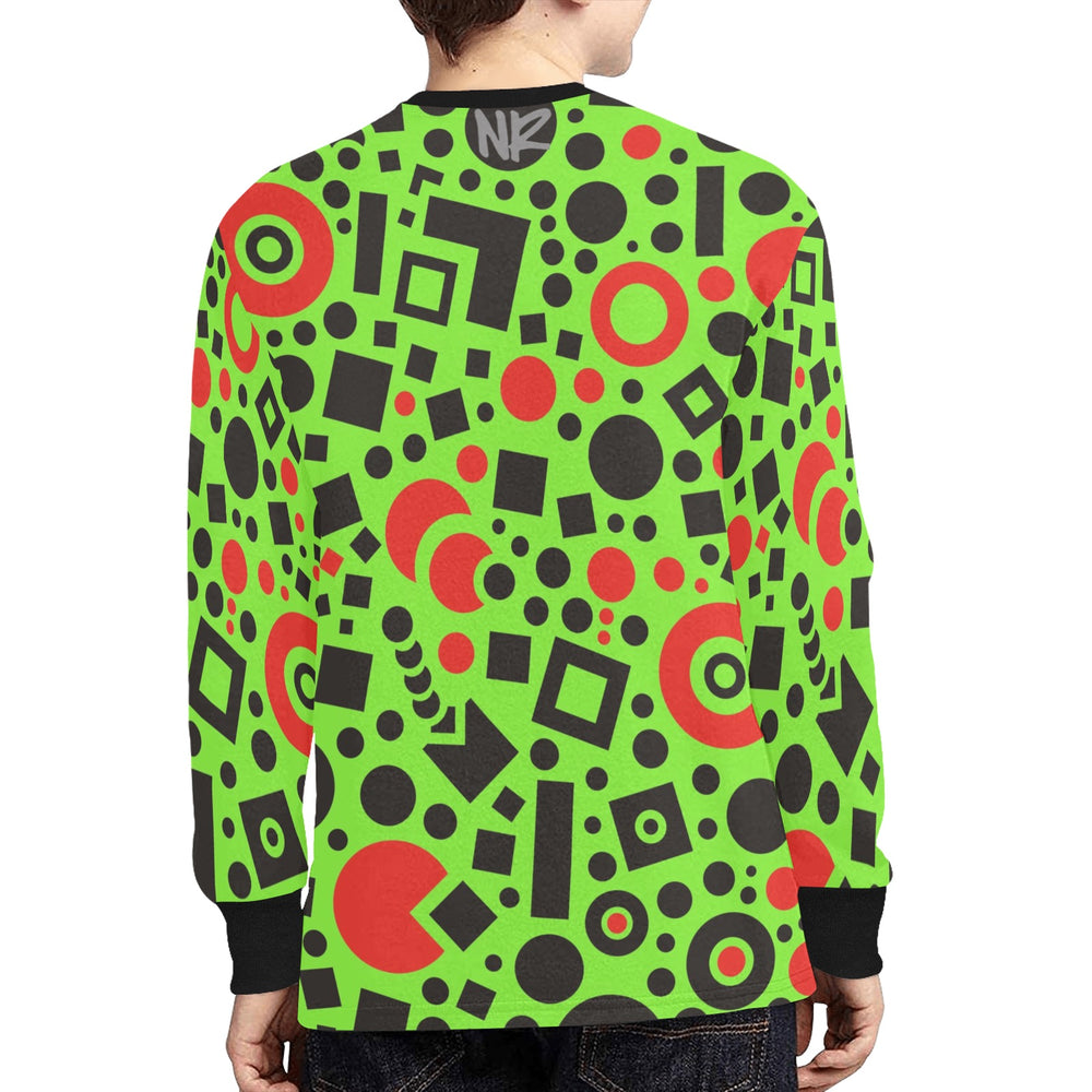 Shapes Long Sleeve Youth Tee