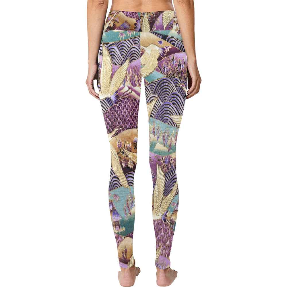 BAU Bird Print Leggings