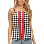 Houndstooth Halter Top