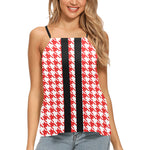 Houndstooth Halter Top